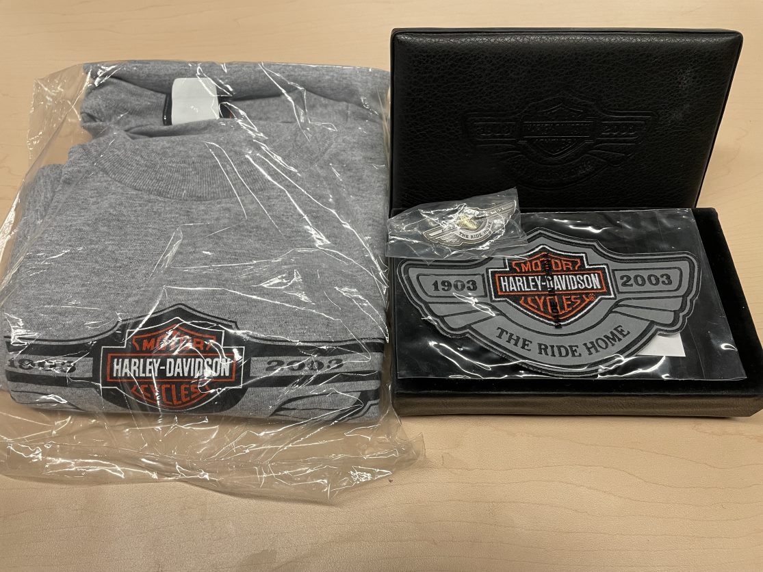 Genuine Harley-Davidson 100th Anniversary Ride Home Kit – T-shirt | Patch & Badge #99999-03