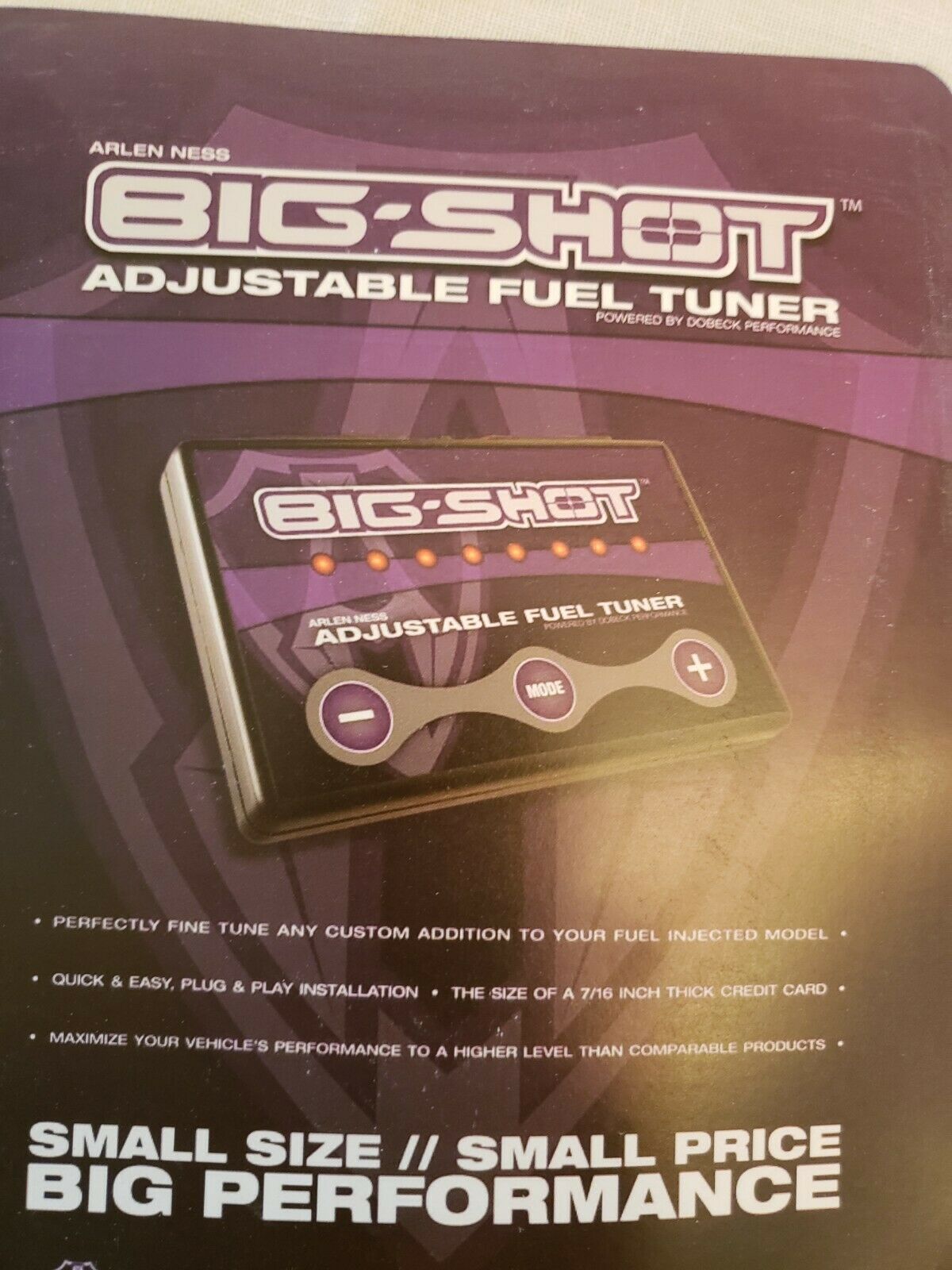ARLEN NESS BIG-SHOT 2 ADJUSTABLE FUEL INJECTION TUNER 18-621 2008-11V ROD VR