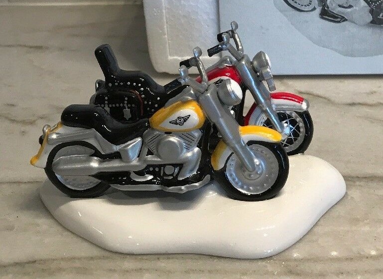 The Original Snow Village Set by Department 56 Harley-Davidson