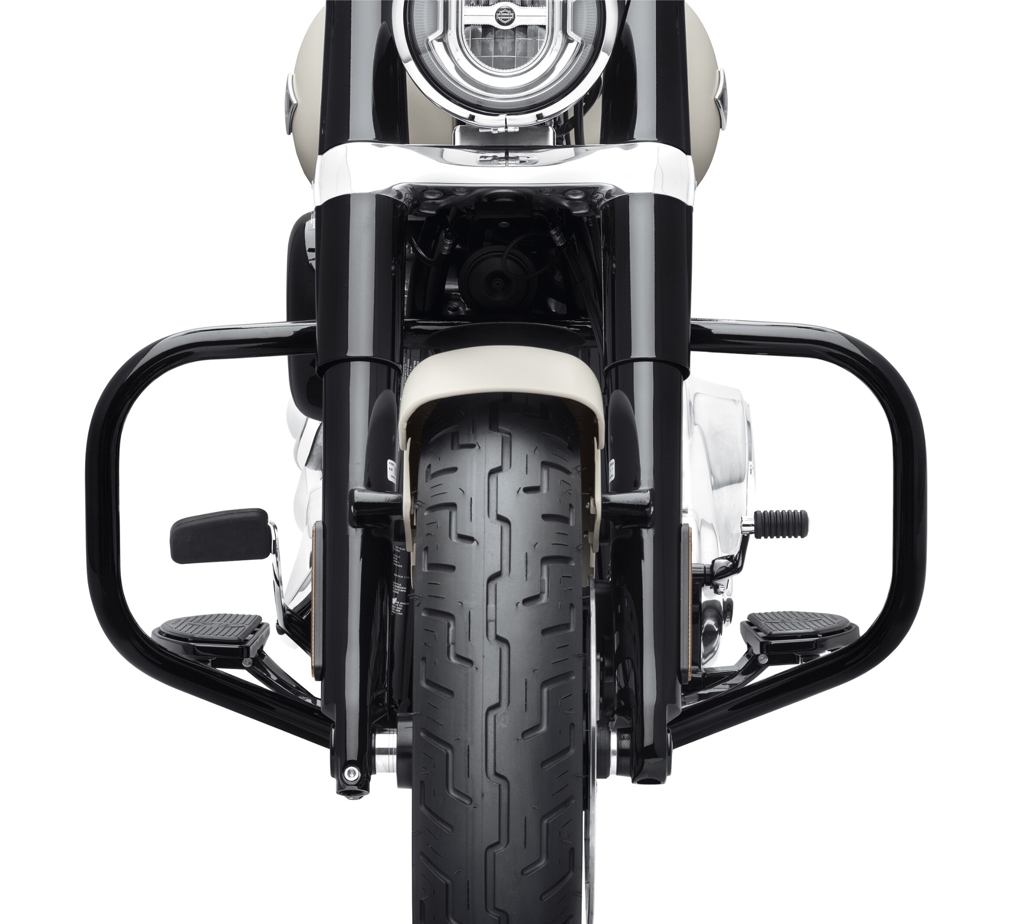 Genuine Harley Gloss Black Engine Guard Kit 49000139