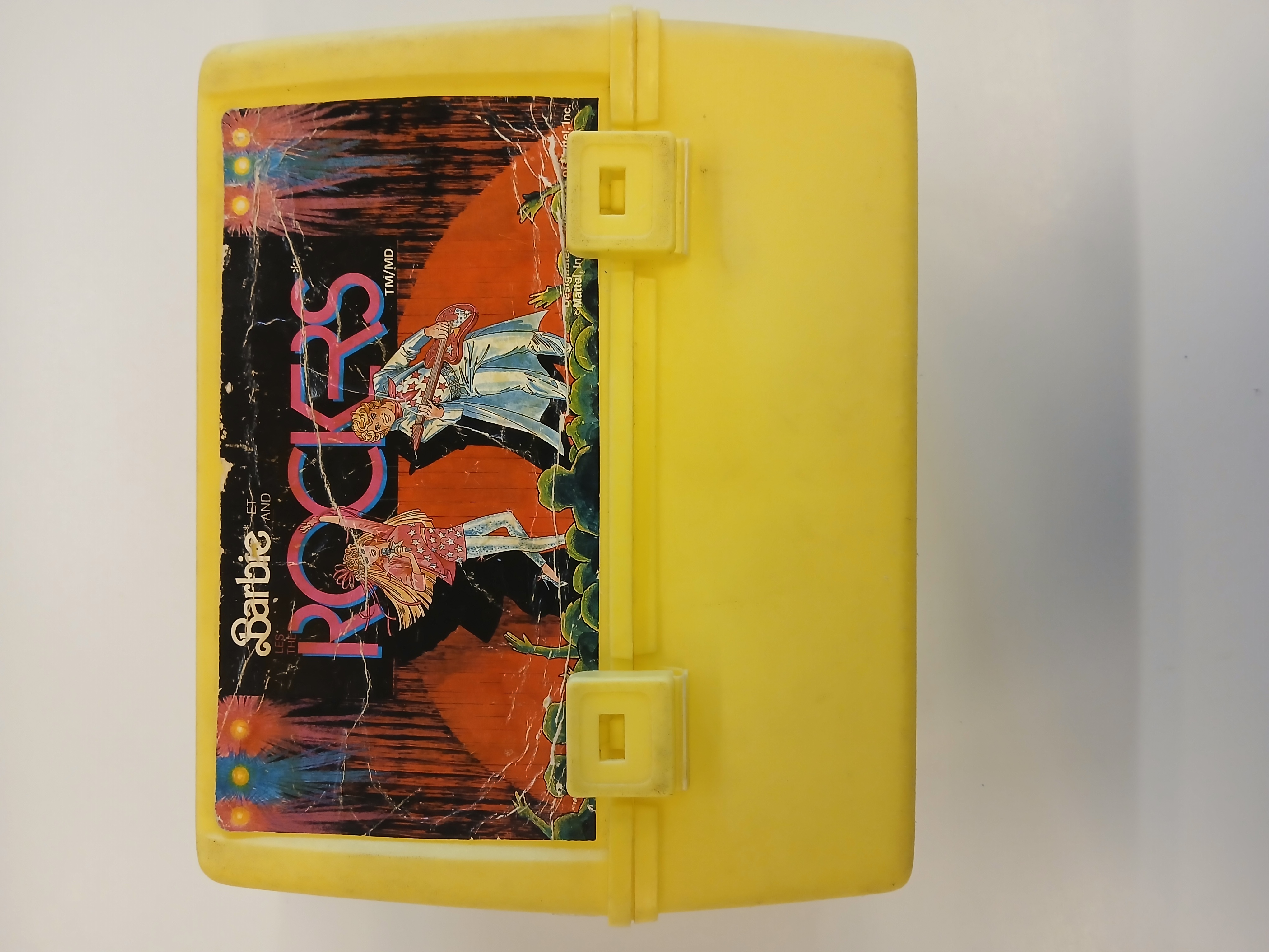 Mattel Vintage Barbie & The Rockers Lunch Box 1987