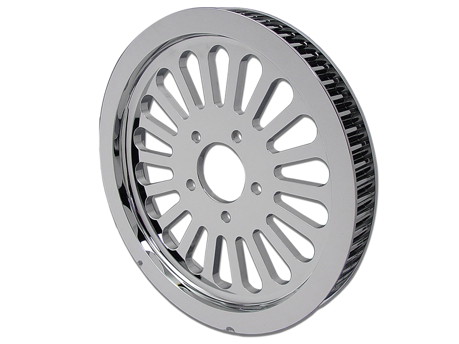 Rear Pulley 65 Tooth Chrome for Harley Softail