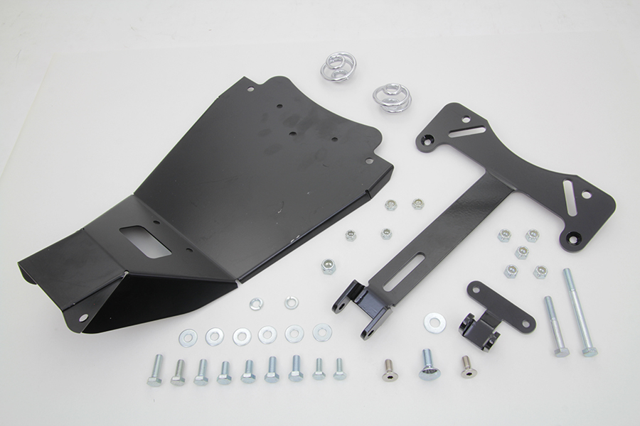 Black Finish Solo Seat Mount Kit FXD 1996-2005:FXDWG 1996-2005 for Harley Dyna