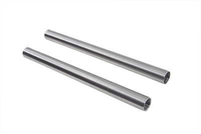 Hard Chrome 41mm Fork Tube Set 26-1/2 Total Length for Harley Shovelhead