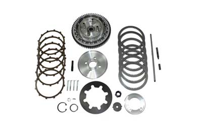 Clutch Drum Kit with Tapered Shaft for Harley Softail Touring Bagger