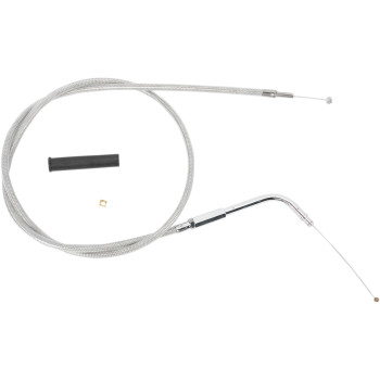Drag Specialties Stainless Braided Throttle Cable 0650-0309