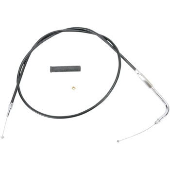 DRAG SPECIALTIES Black Vinyl Throttle Cable 0650-0340