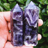 Baguette de rêve en quartz améthyste