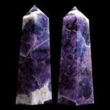 Baguette de rêve en quartz améthyste