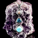 Collier de Larimar en argent