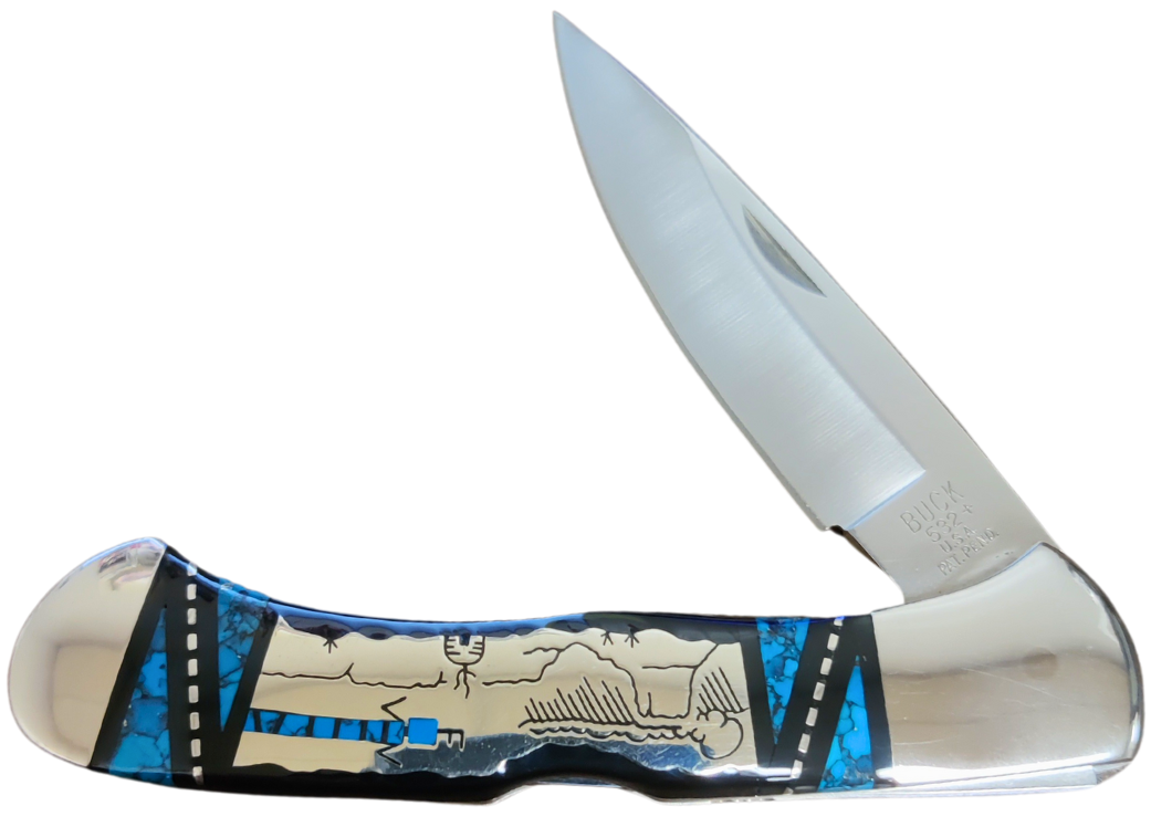 BUCK CUSTOM knife ナバホ DAVE YELLOWHORSE BUCK CUSTOM knife ナバホ DAVE YELLOWHORSE