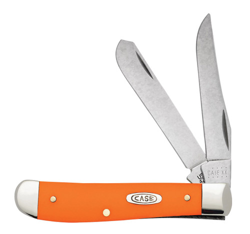 Case 80505 Smooth Orange Synthetic Mini Trapper