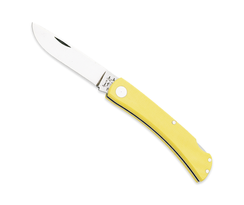 Bear & Son C337L Yellow G10 Locking Farmhand