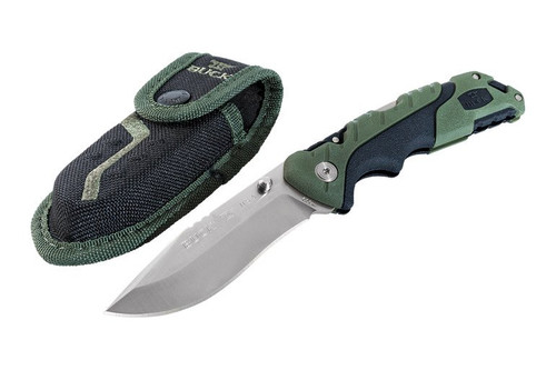 Buck 0659GRS Large Pursuit Folder w/ Molded Handle