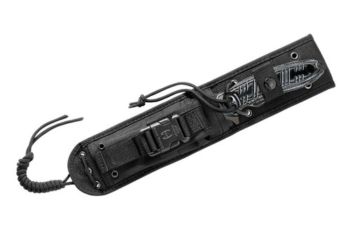 Buck 0659-15BK Large Black/Green Folder Sheath