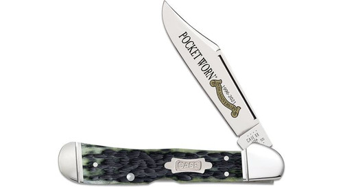 Case 38198 Pocket Worn Olive Green Copperlock Case 38198 Pocket Worn Olive Green Copperlock