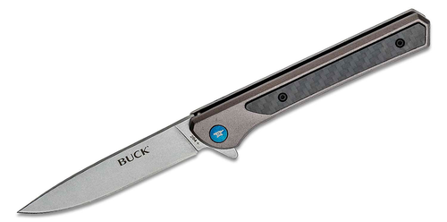 Buck 0264GYS-B Gray Cavalier Frame Lock