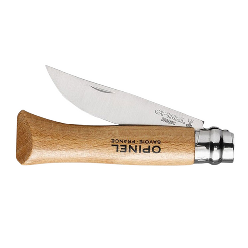 Opinel T-Duo Peeler, Wood Handle