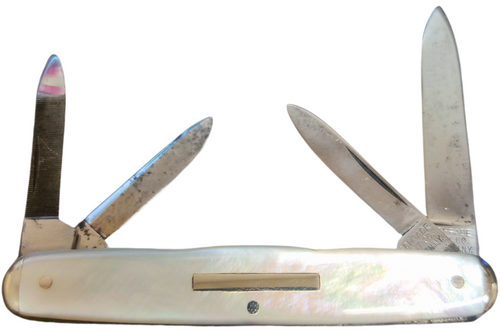 1904-46' Schrade Cut Co Mother of Pearl Salesman Sample