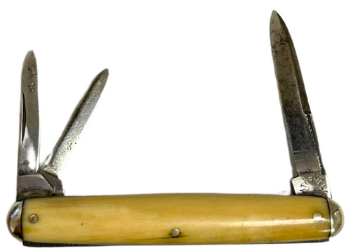 Vintage 1890-1913 Waterville Cutlery Ivory Whittler