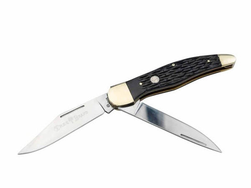 Boker 110837 Traditional Series 2.0 Folding Hunter Jigged Black Bone