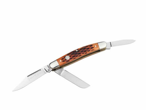 Boker 110852 Tradtional Series 2.0 Medium Stockman Jigged Brown Bone