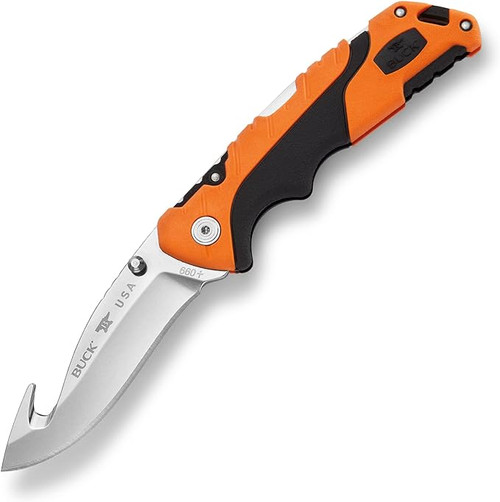Buck 0660ORG Pursuit Pro Molded HDL Guthook