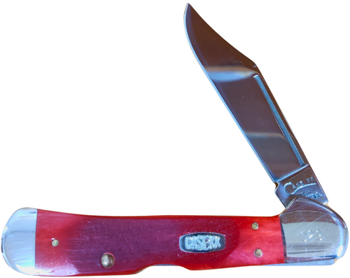 1998 Case Red Sawcut Copperlock #029