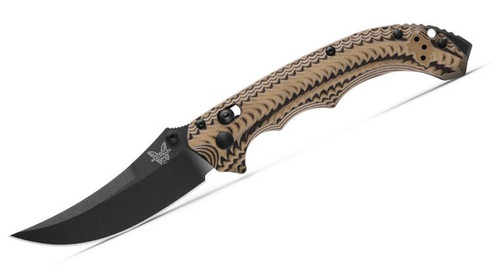Benchmade 865BK-01 Mini Bedlam Coyote/Black/OD Green G-10