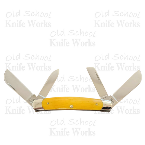 Bob Neal Custom Giraffe Bone Congress 4 Blade
