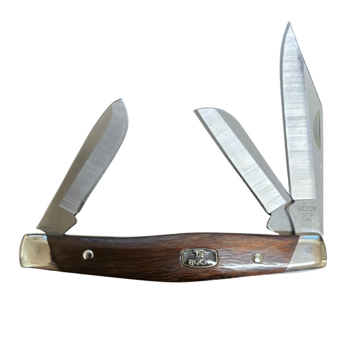 Buck 0301BRS3-B Stockman Granadillo Wood