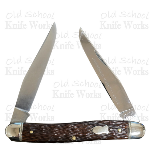 1946-73 Schrade Walden Etched Peachseed Muskrat 1946-73 Schrade Walden Etched Peachseed Muskrat