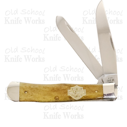 2024 Case Antique Bone Harley Davidson Trapper