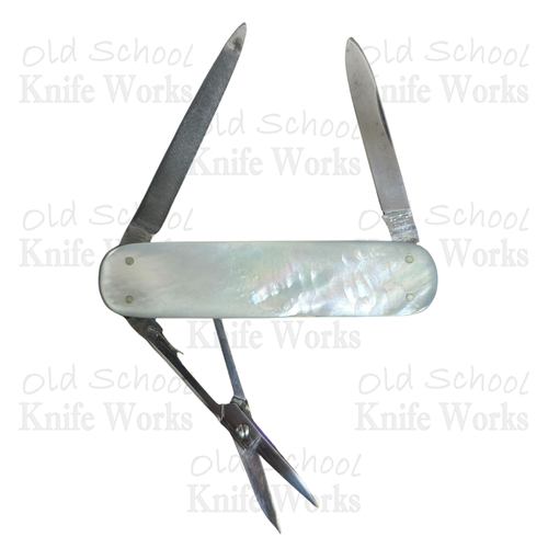 1917-46 Schrade Cut Co. Mother of Pearl Equal End Lobster 1917-46 Schrade Cut Co. Mother of Pearl Equal End Lobster