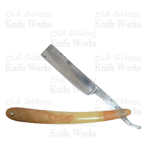 c. 1910 Owl Marwick Drug CT Straight Razor