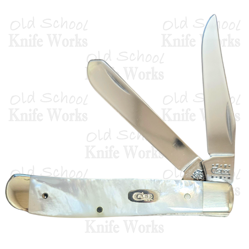 2000 Case Genuine Mother of Pearl Mini Trapper 8207