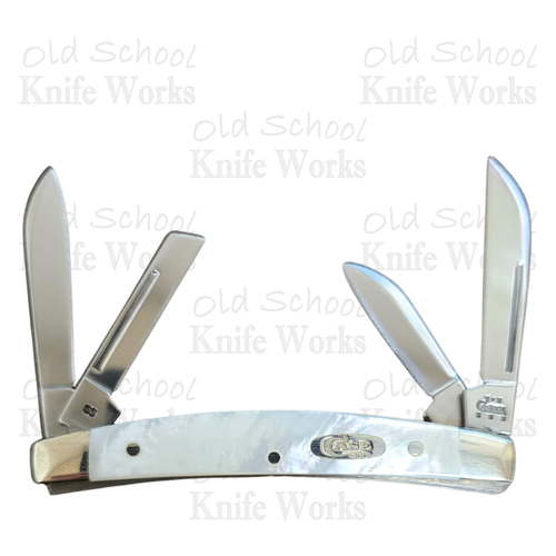 2004 Case Genuine Mother of Pearl 8468 4 Blade Congress