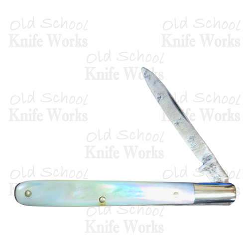 c. 1916 Camillus 3 Line Arch Mother of Pearl Swell End