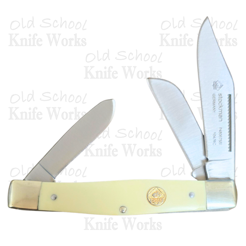 1980's Puma Germany White Composition Stockman