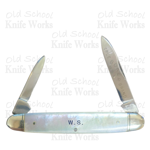 1945-83 Boker USA Etched Mother of Pearl Equal End #2
