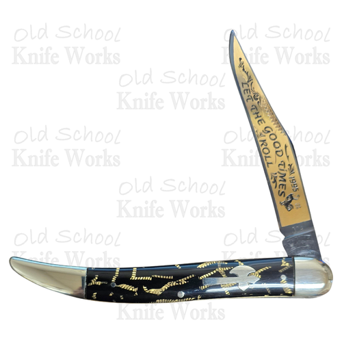 1995 Fight'n Rooster Gold Vein Black Toothpick