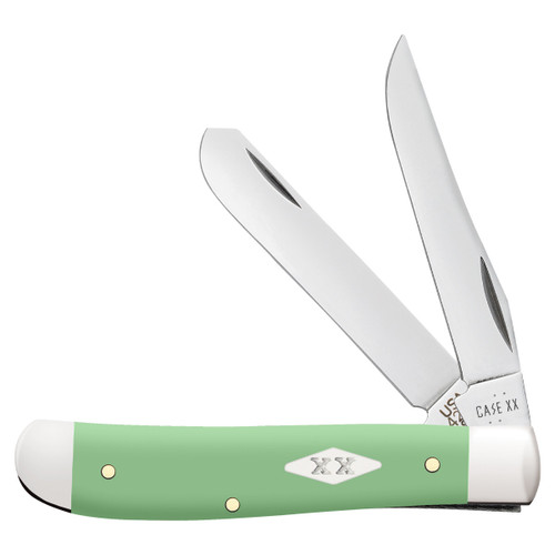 Case 63831 Mint Green Synthetic Smooth Mini Trapper