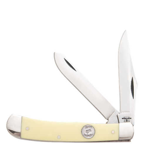 Bear & Son C354 4.1" Yellow Delrin Large Trapper