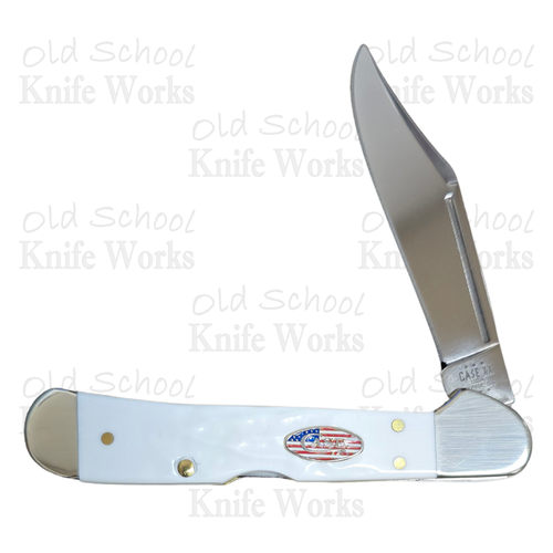 2024 Case White Synthetic Patriotic Mini Copperlock
