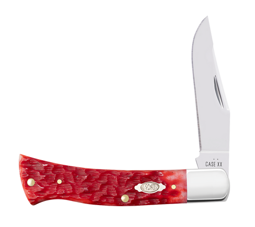Case 31942 Dark Red Bone Peach Seed Jig Axe Handle (BR61135 CS)