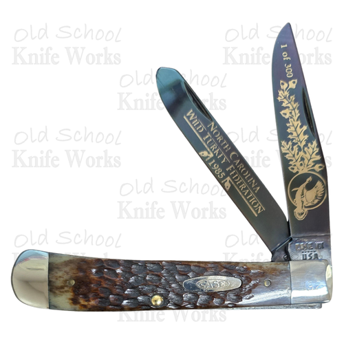 1985 Case Pretty Bone NCWTF Trapper #192