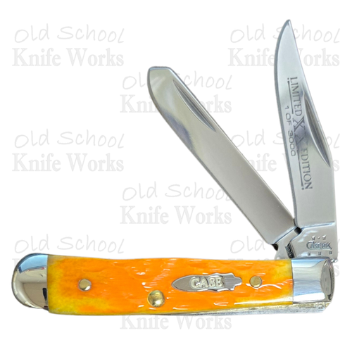 2004 Case Orange Peel Tiny Trapper 62154