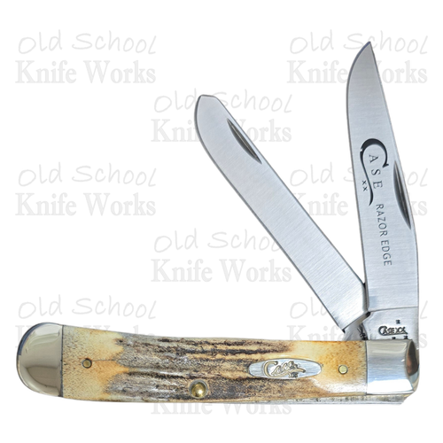 2007 Case Genuine Stag Razor Edge Trapper 5254
