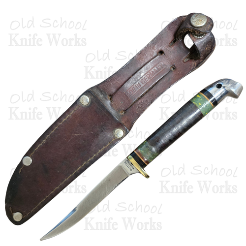 1928-31 Western USA Stacked Leather Bird & Trout #2