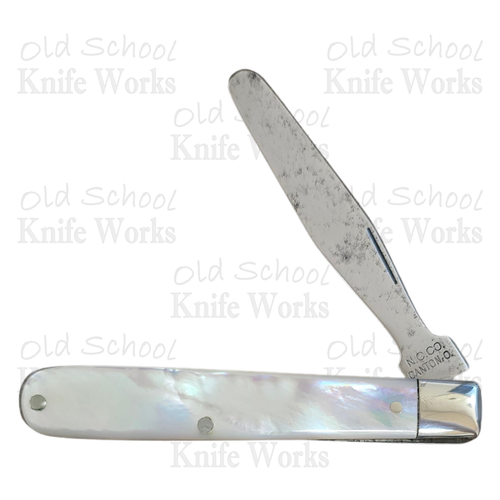 1879-1948 Novelty Cut Co Mother of Pearl Pharmacist Spatula